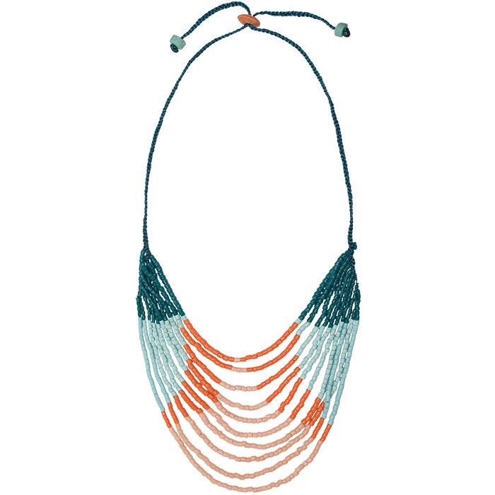 azonto recycled glass necklace