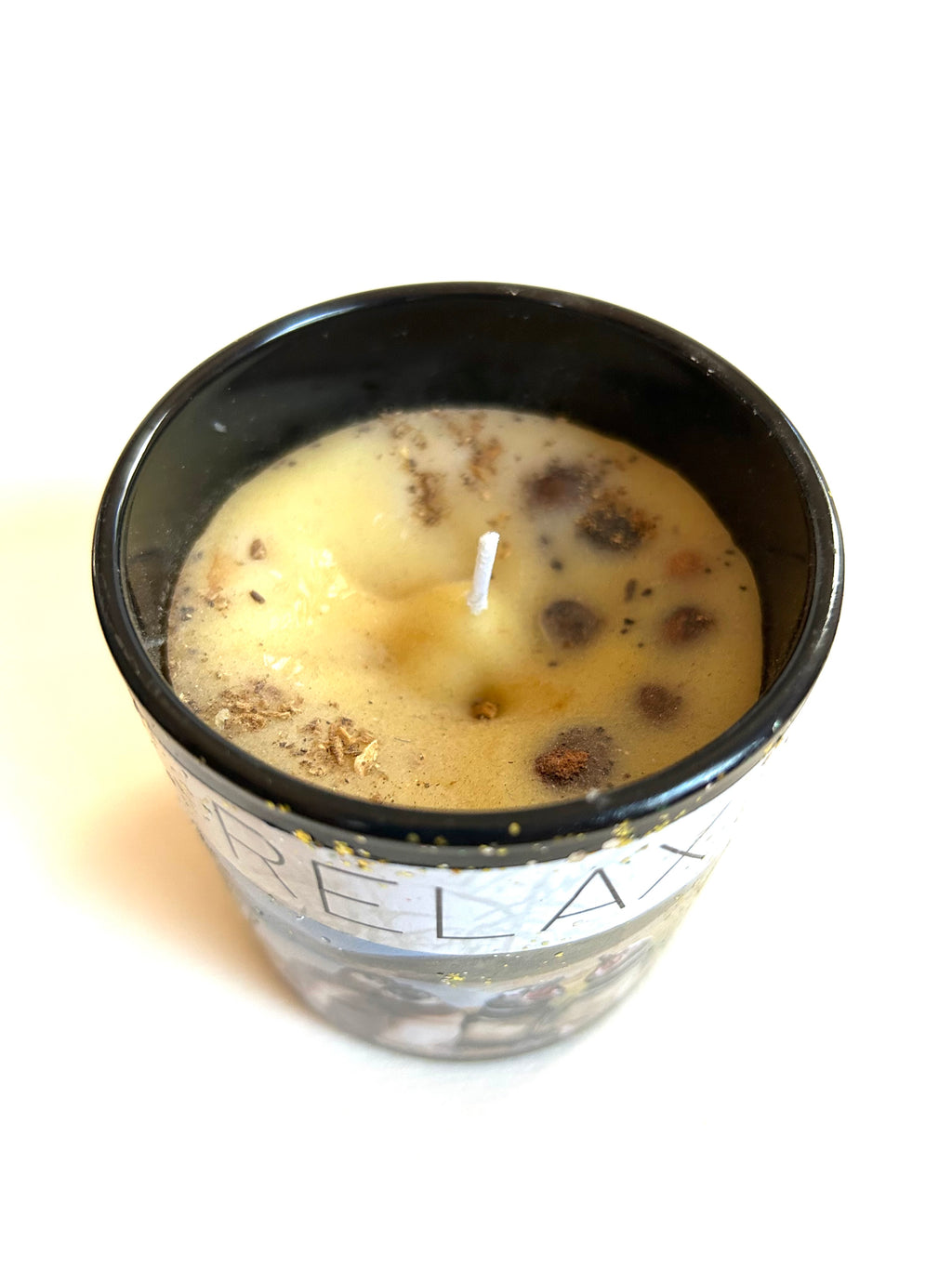 Constance Wilde Upcycled Collage Poetry Candle - Relax