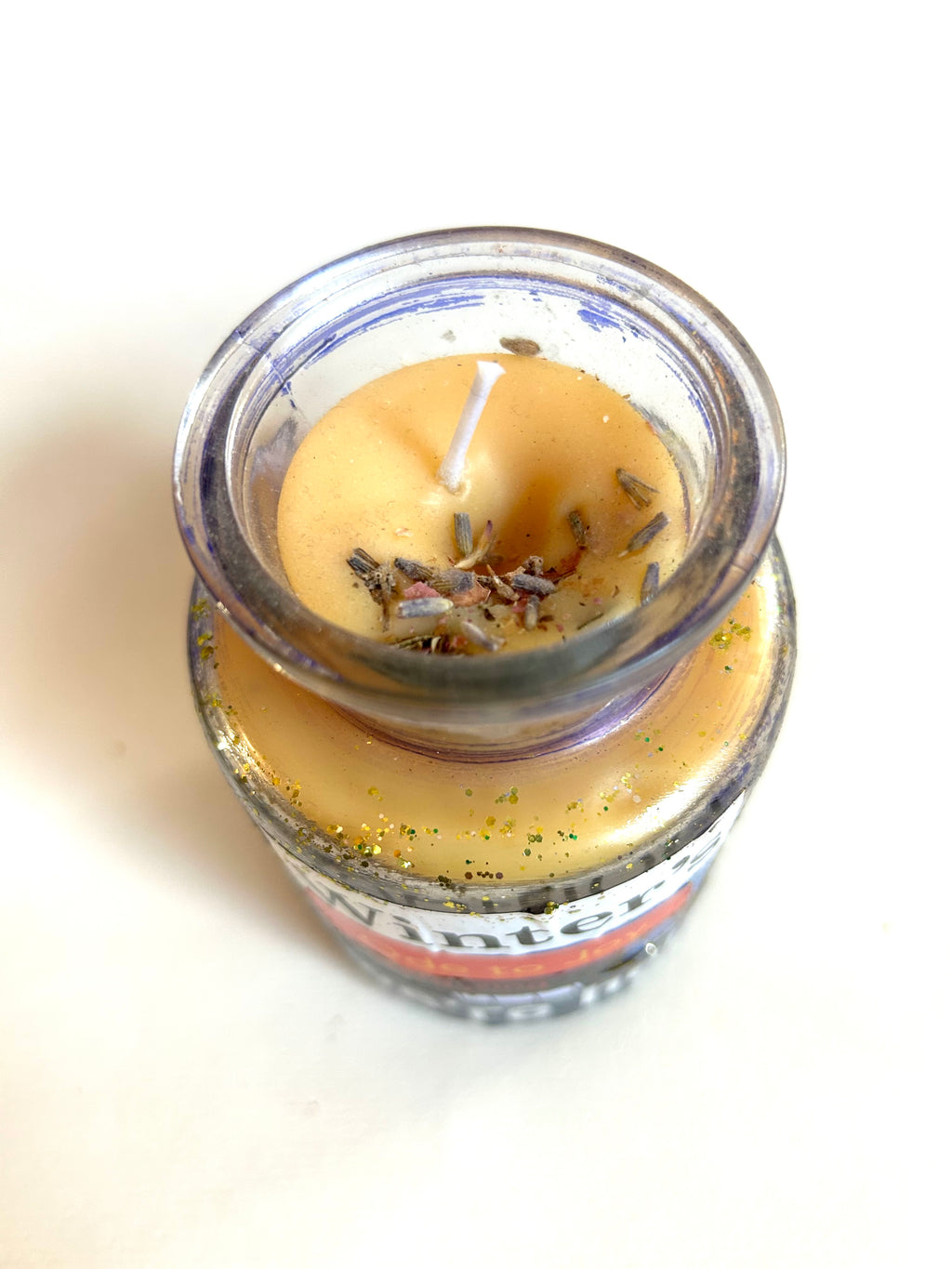 Constance Wilde Upcycled Collage Poetry Candle - Ode to Joy