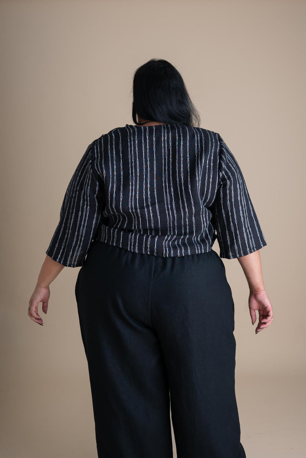 Artemis Top in Radio Stripe