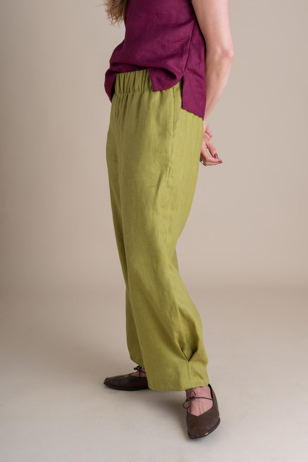 Crescent Moon Pants (Updated) in Citrus
