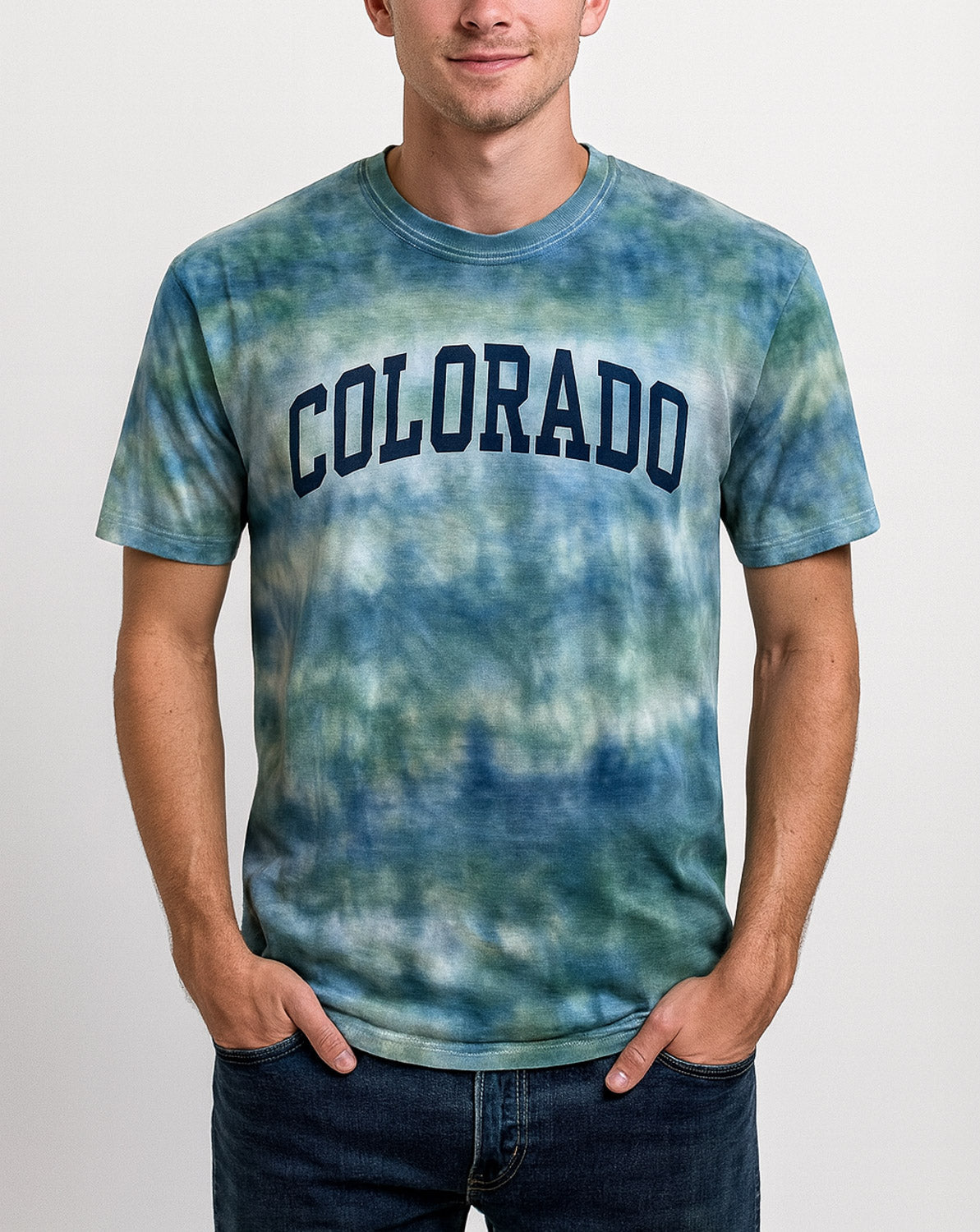 Unisex Tie-Dyed Upcycled T-Shirt