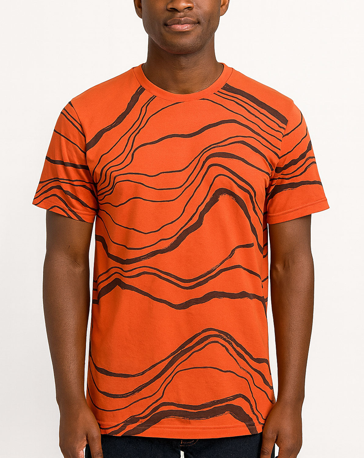 Classic T-Shirt with Delta Print