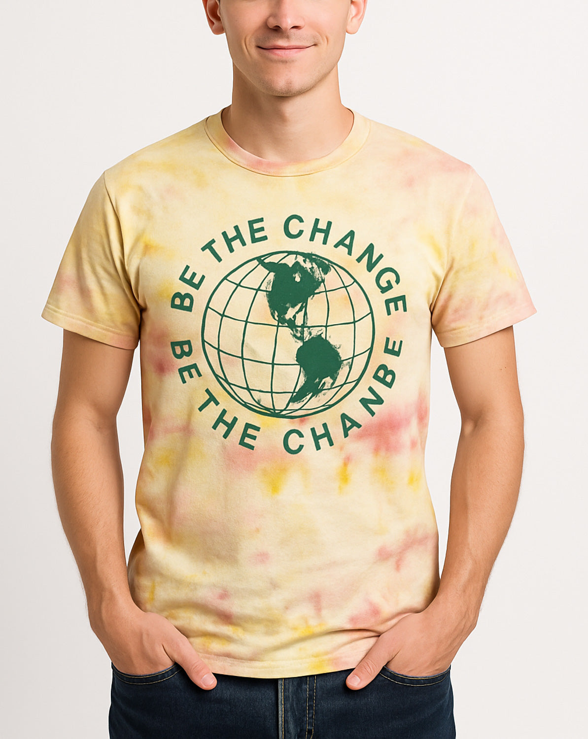 Unisex Tie-Dyed Upcycled T-Shirt