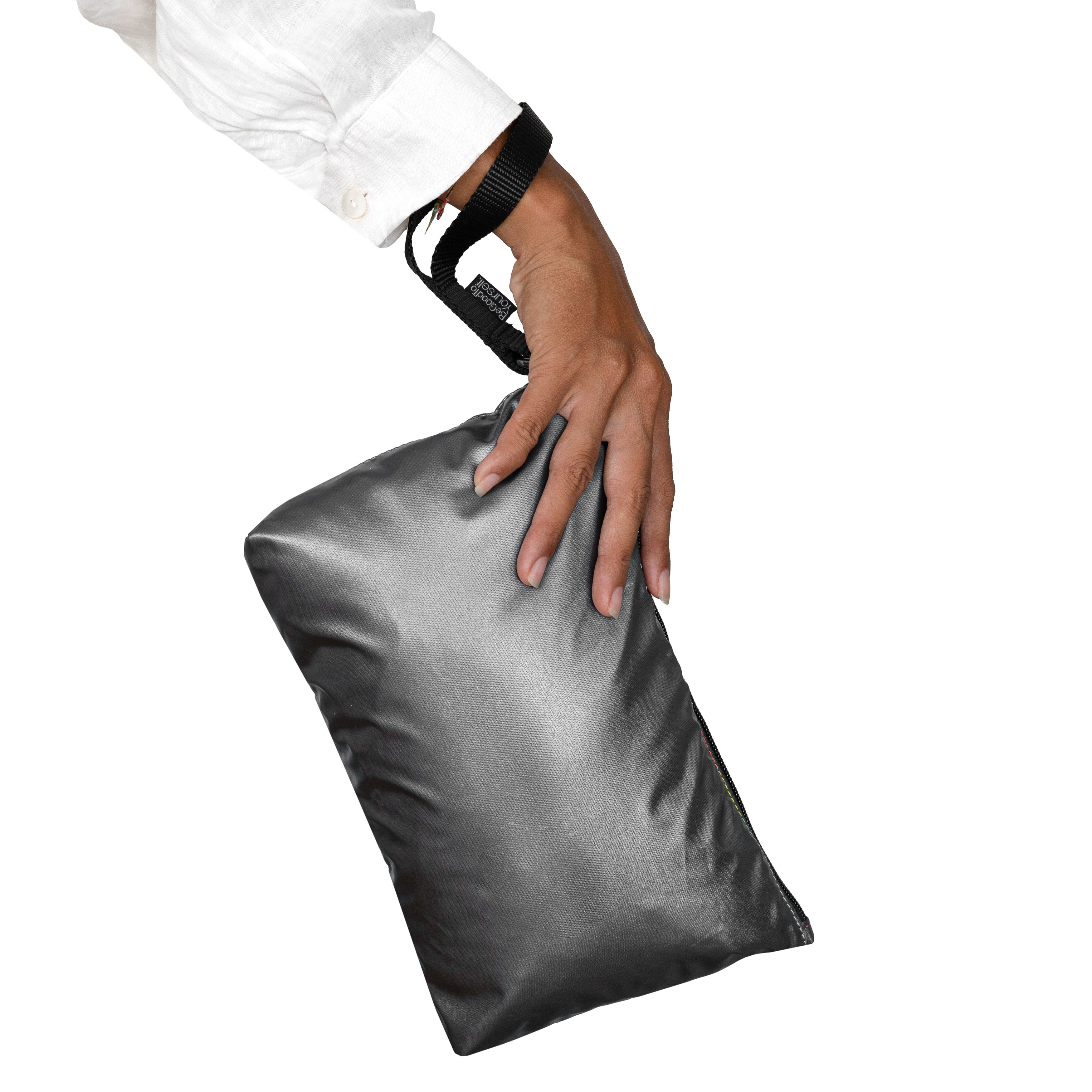 XL Favorite Pouch - Gunmetal Rainbow