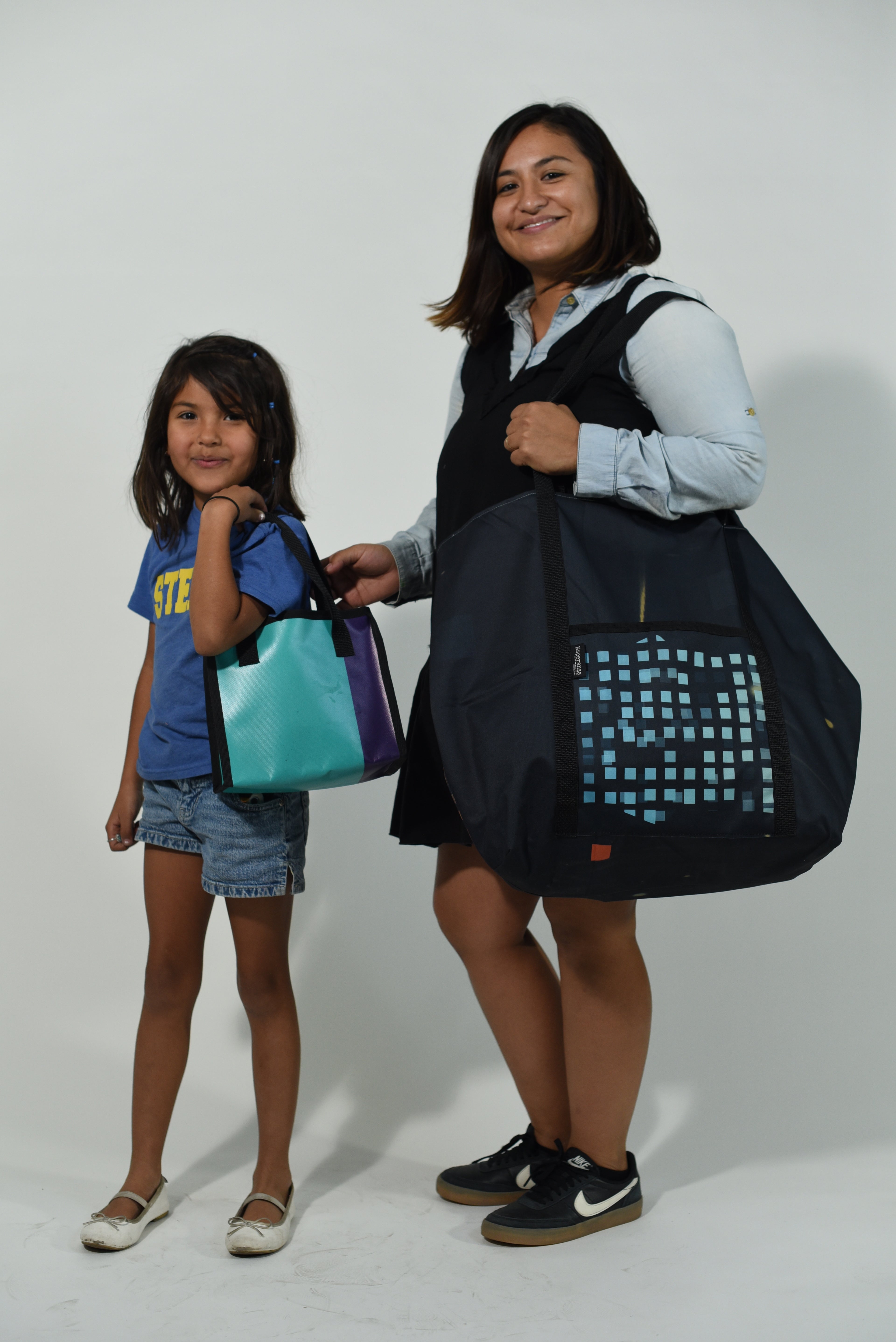 Repurposed Beach Banner Tote - Fabric