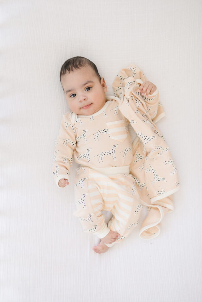 Organic Cotton Pants - Dalmatian