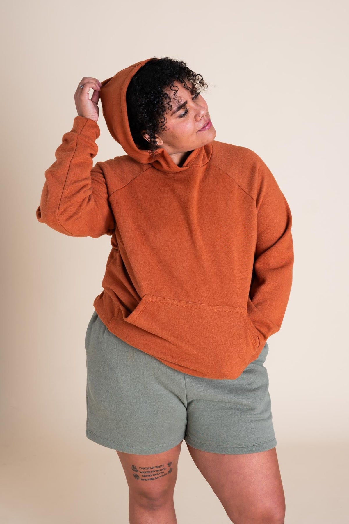 EveryBODY Hoodie (Updated) in Rust