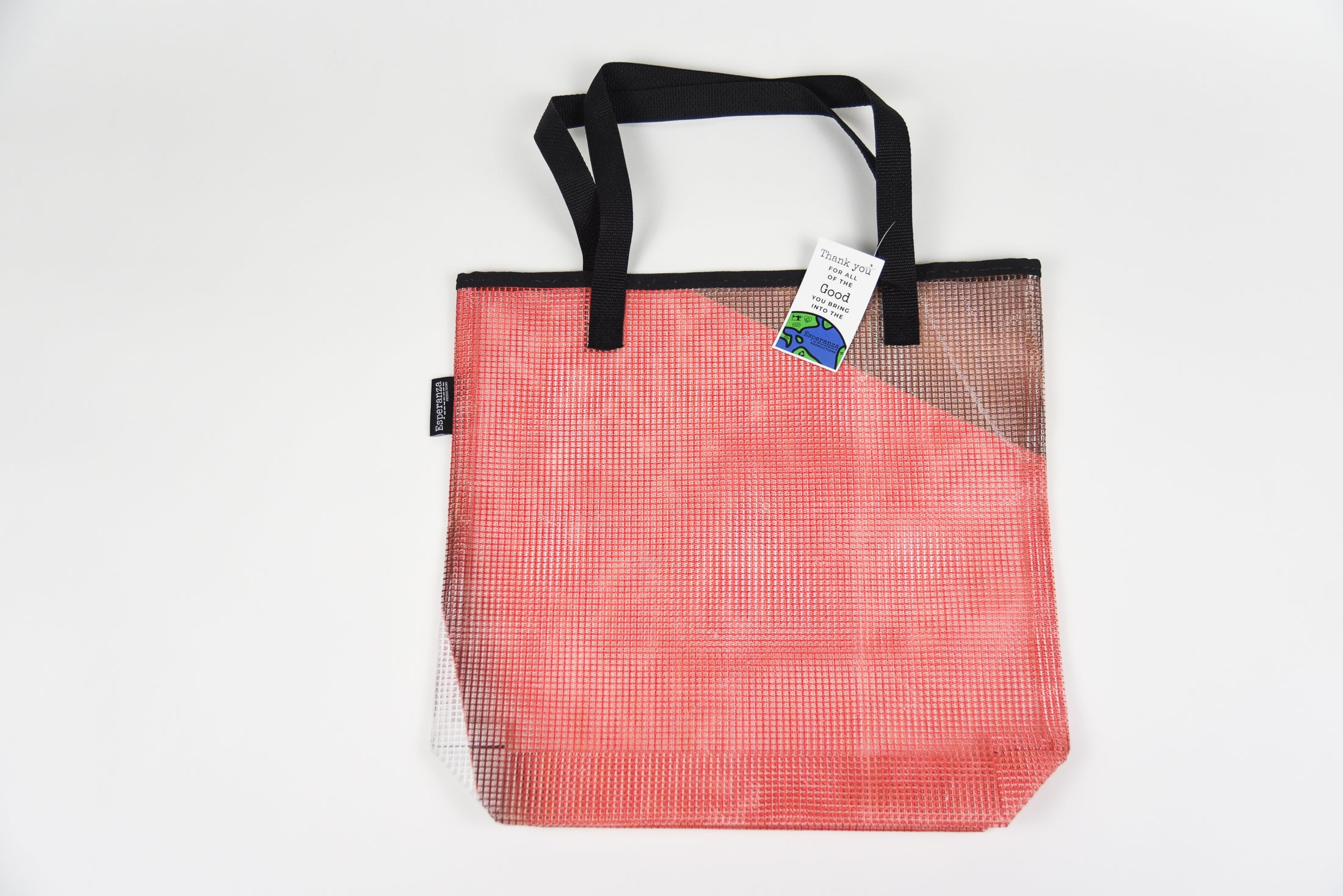 Repurposed All Purpose Banner Tote - Mesh