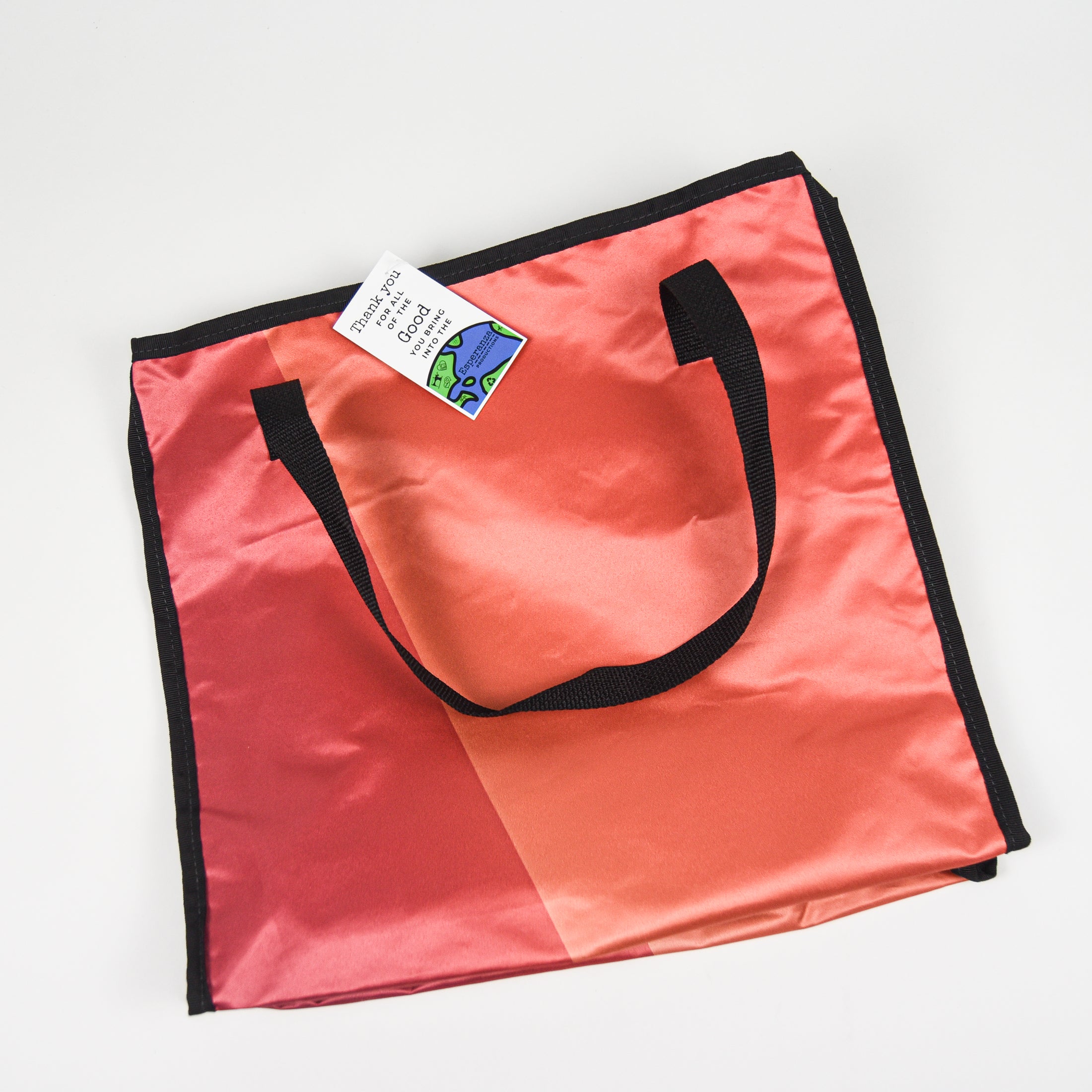 Repurposed Large Banner Tote - Fabric