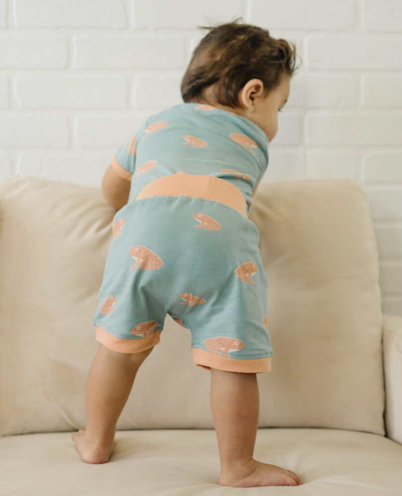 Organic Cotton Shorts - Frog