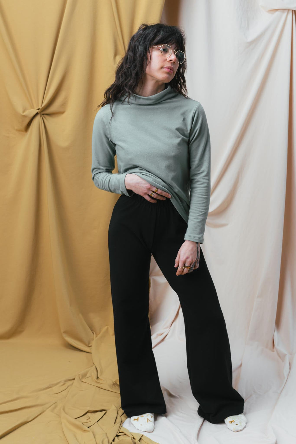 Greta Pant in Licorice