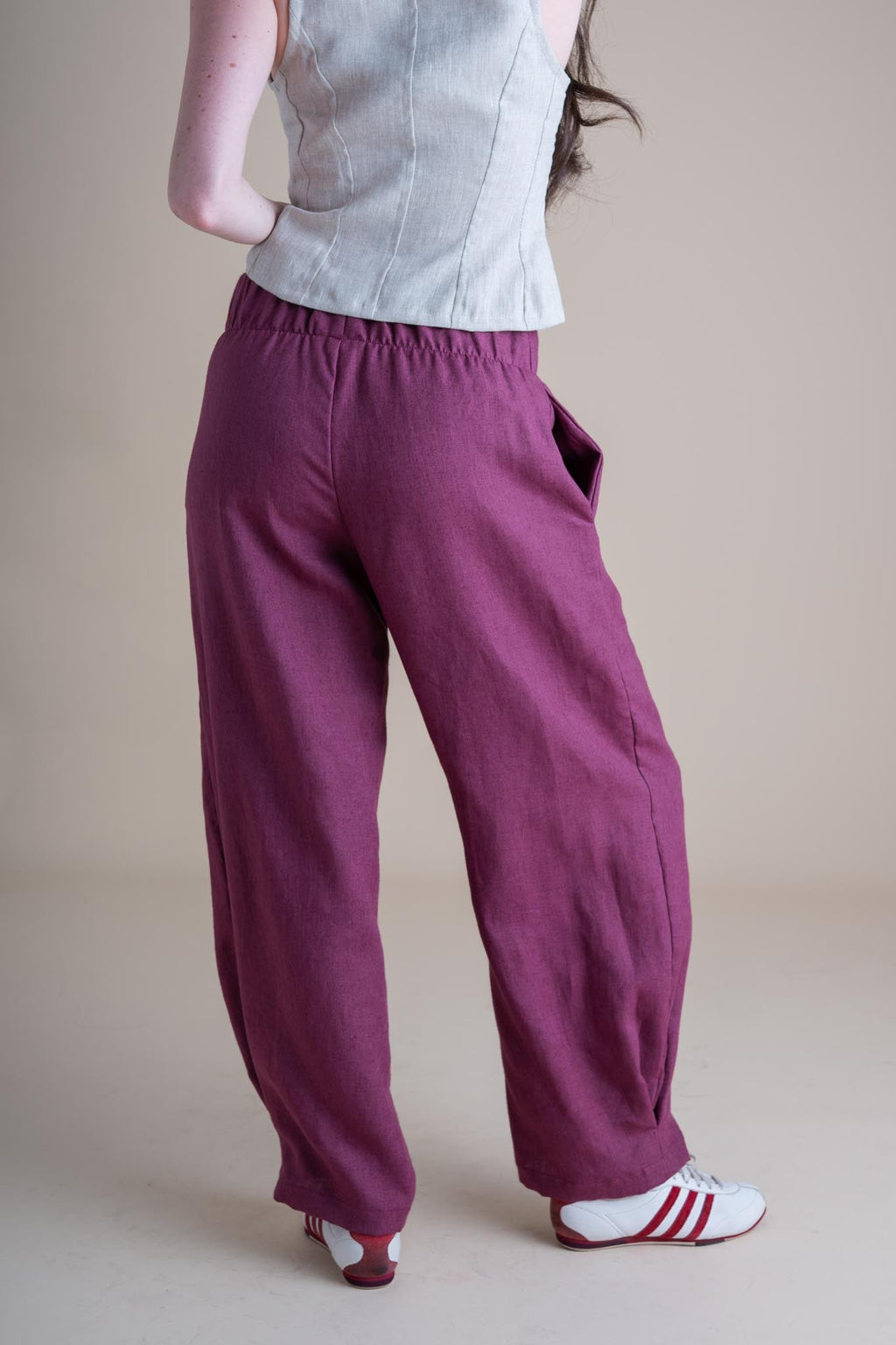 Crescent Moon Pants (Updated) in Orchid