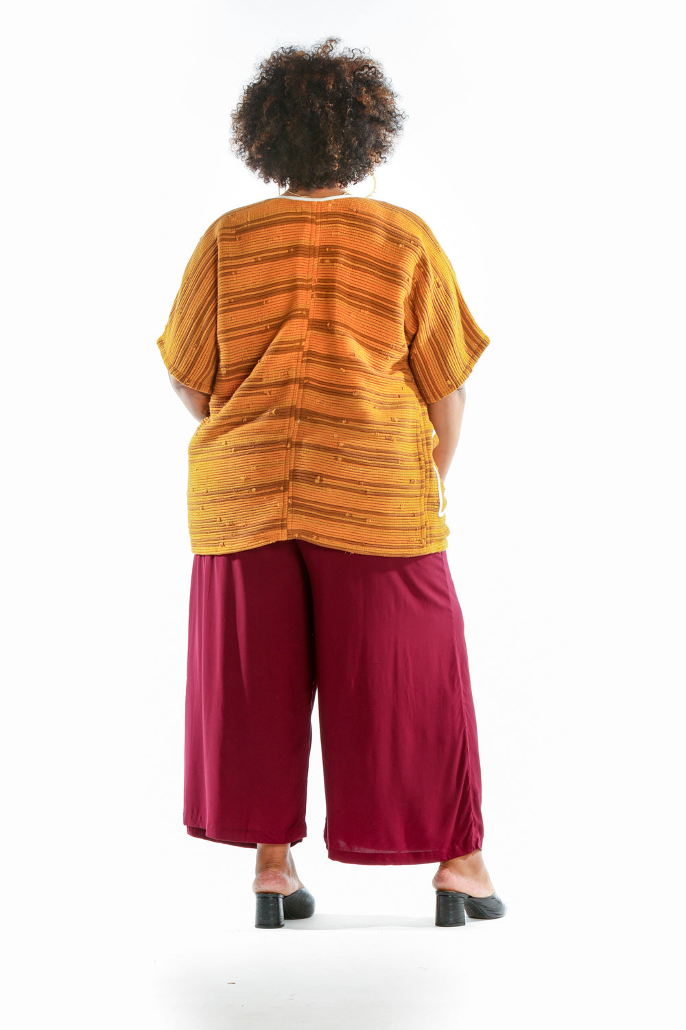 makara handwoven long jacket