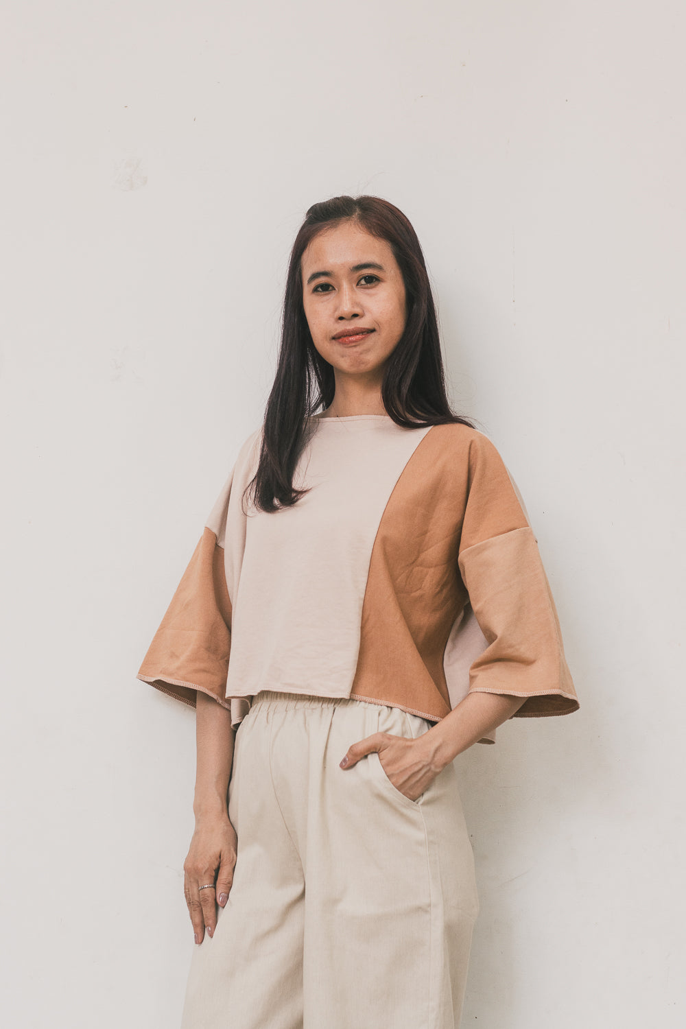 Shiloh Color Block Top Long Sleeve - KaTik