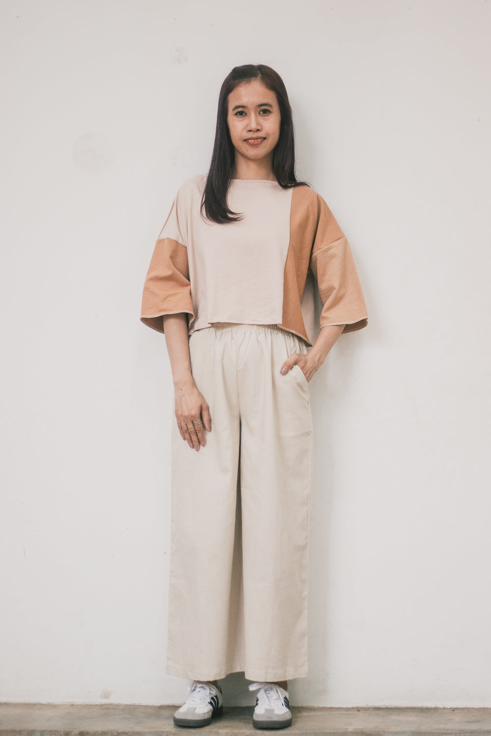 Shiloh Color Block Top Long Sleeve - KaTik