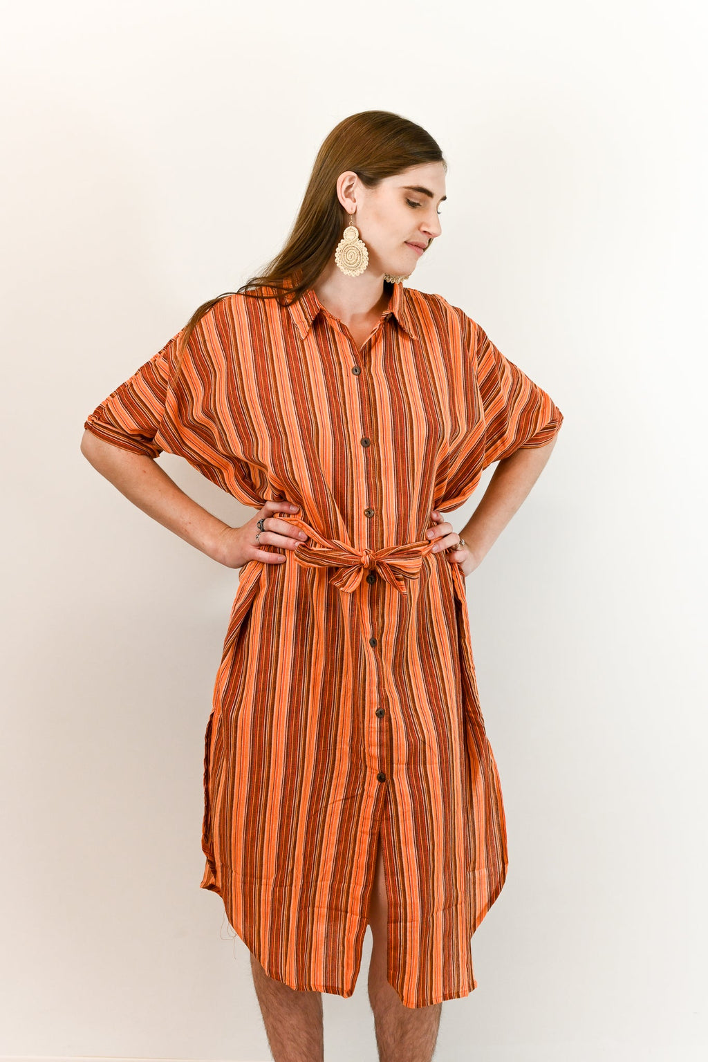 castaway handwoven dress