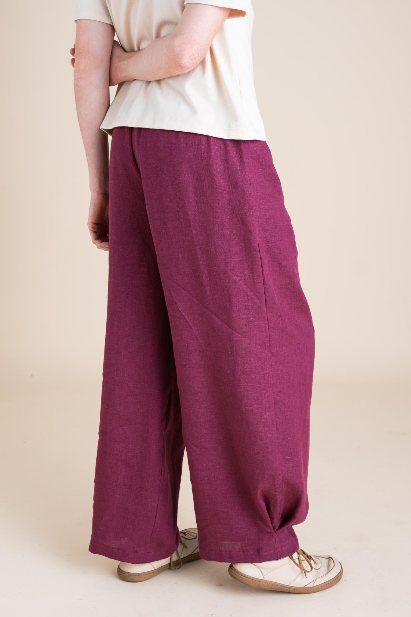Crescent Moon Pants (Updated) in Orchid