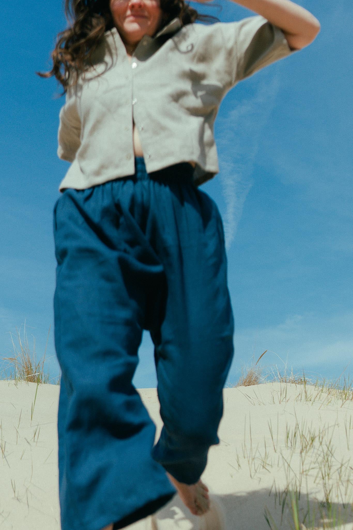 Weekend Pants (Updated) in Navy