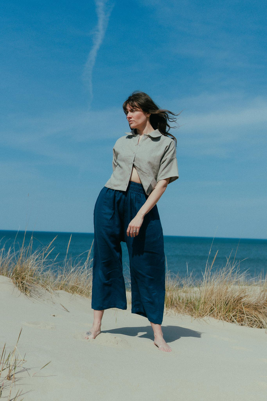 Weekend Pants (Updated) in Navy