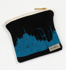 Hand-printed Tonlé Coin Purse