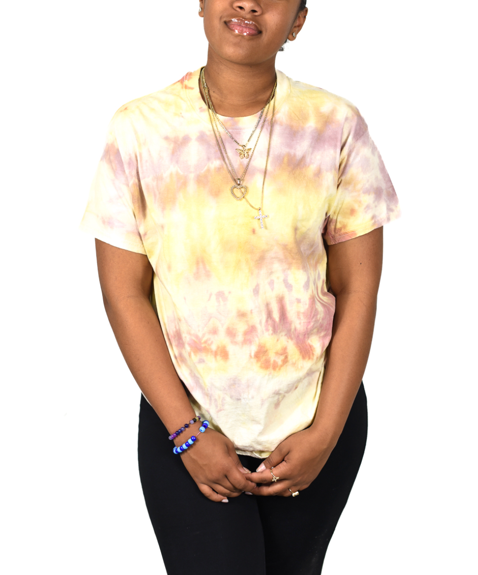 Femme Tie-Dyed Upcycled T-Shirt