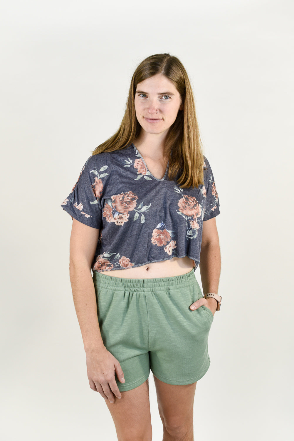 Relaxed Jersey V-Neck