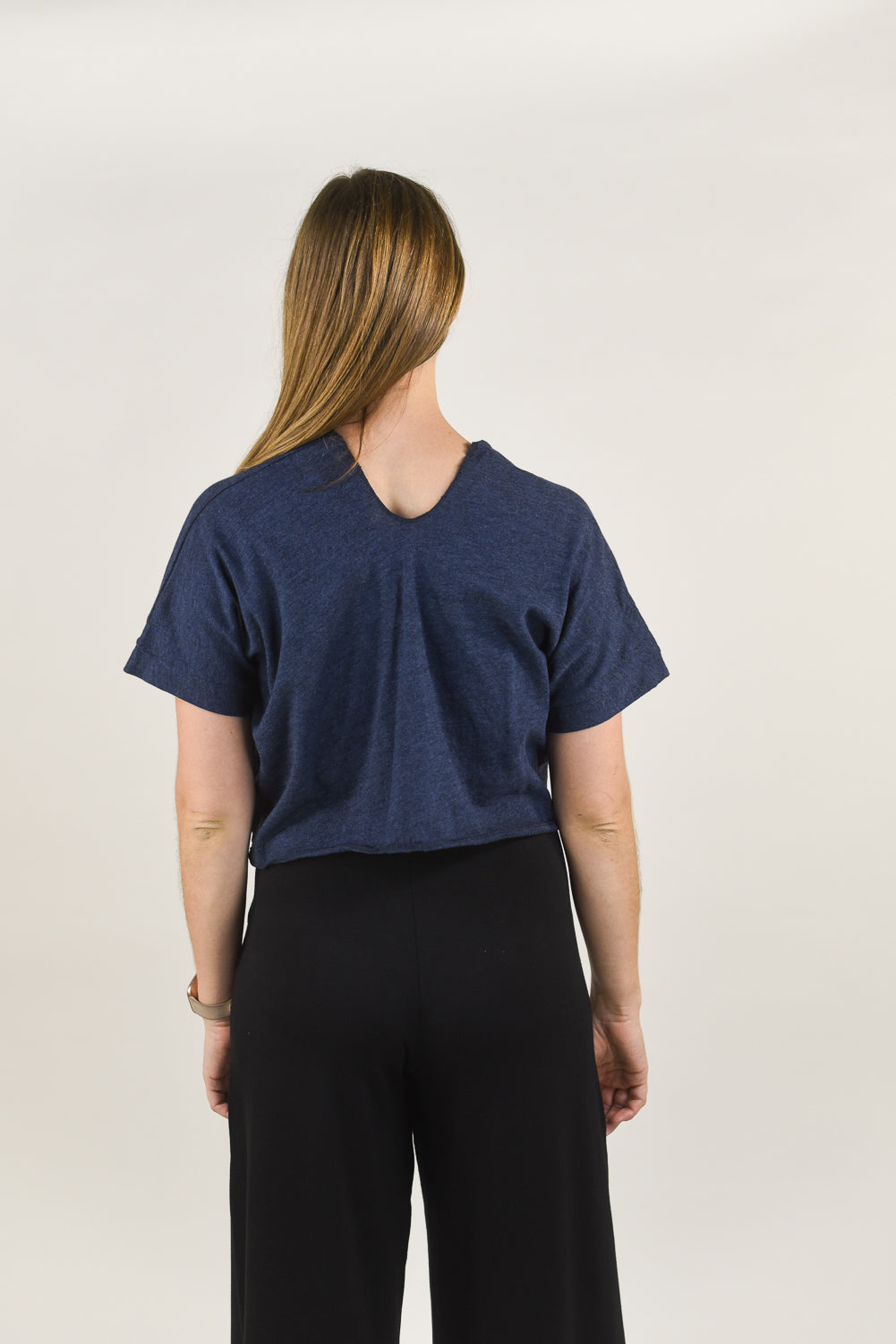 Relaxed Jersey V-Neck