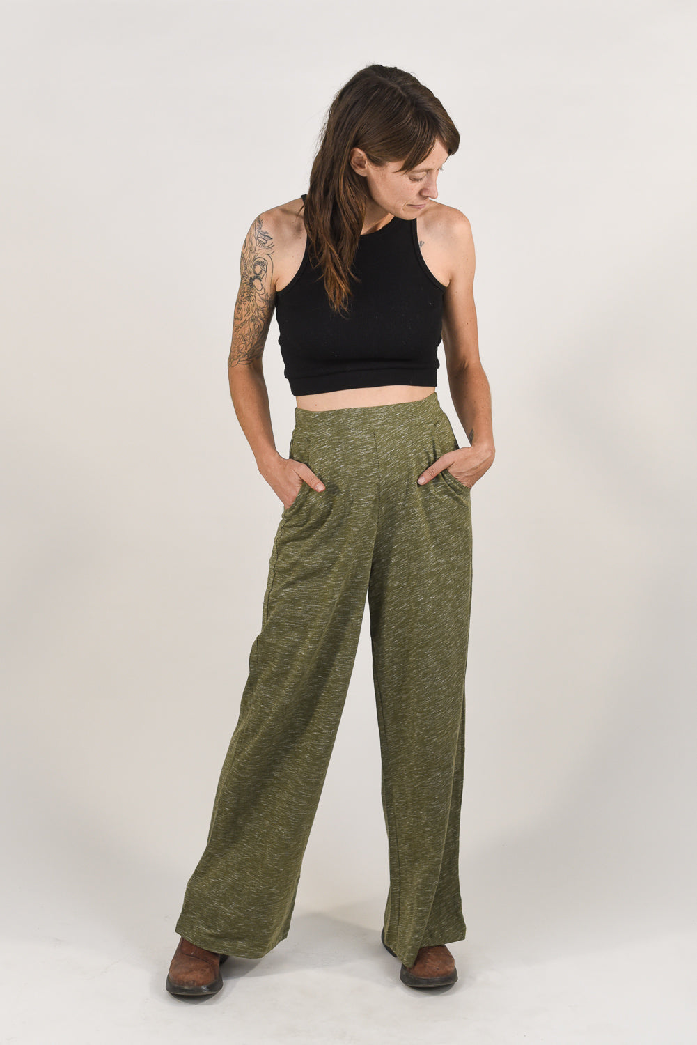 Modern Rib Crop Tank