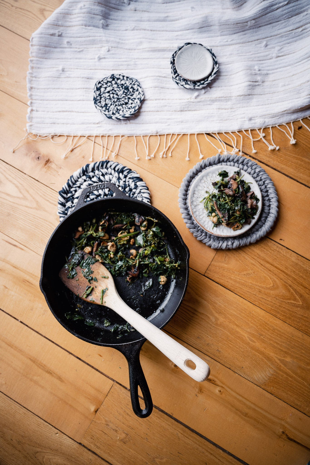 memot hand-crocheted trivet