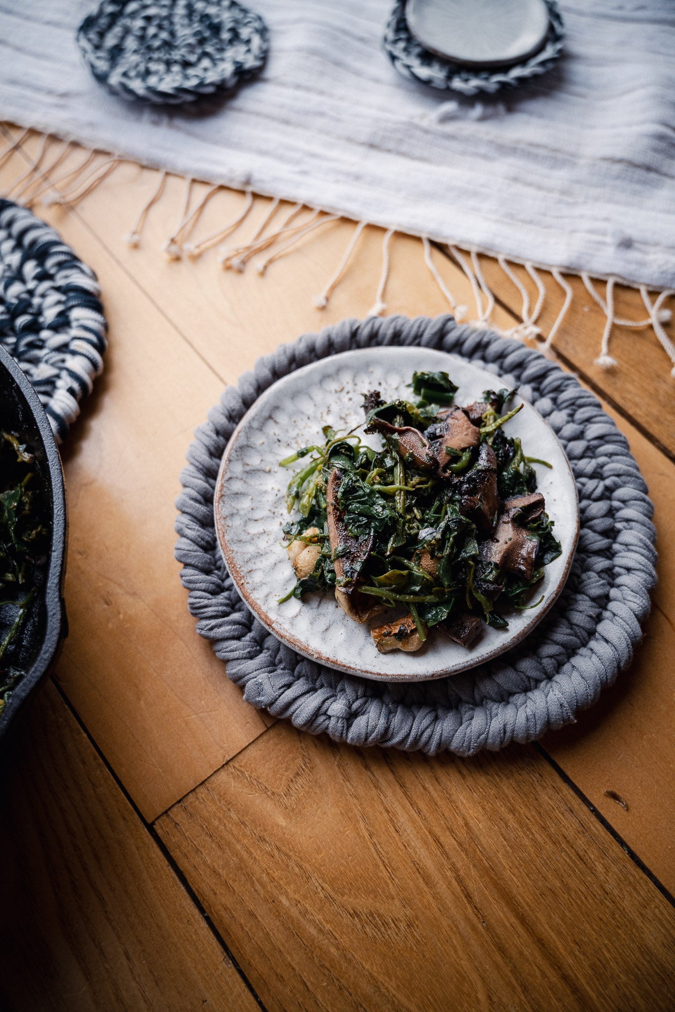 memot hand-crocheted trivet