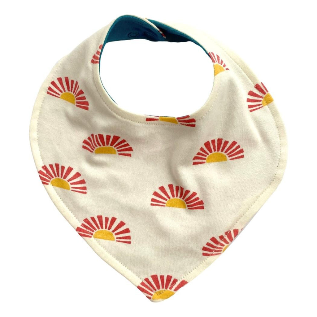GOTS Certified Organic Cotton Bib - Sunrise