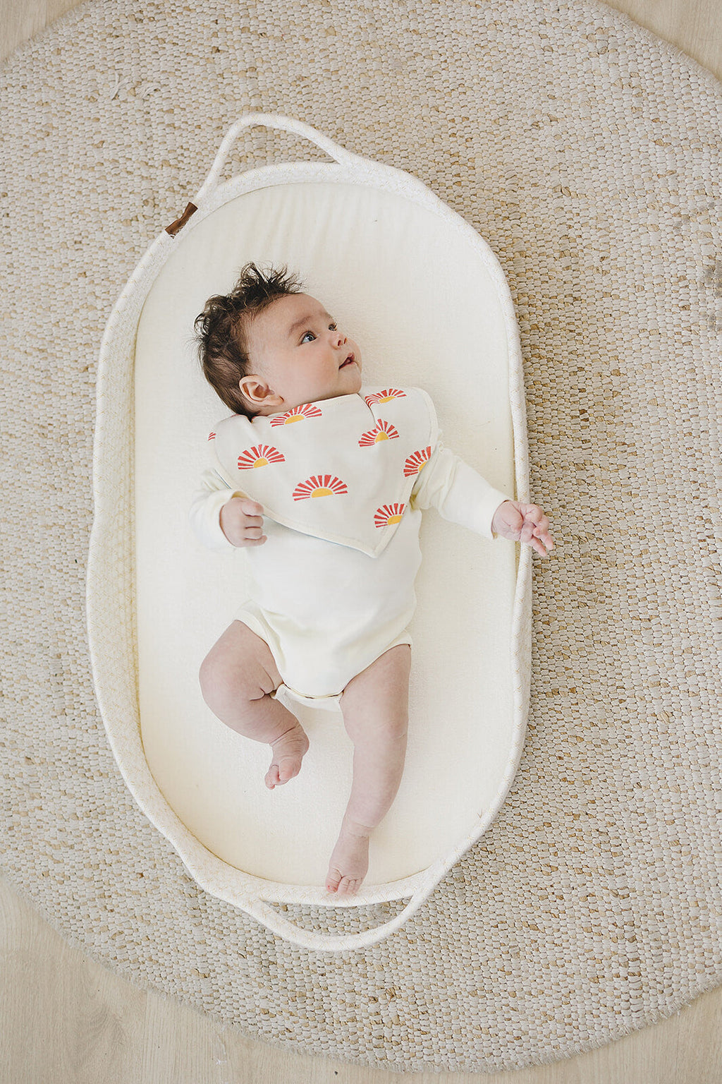 GOTS Certified Organic Cotton Bib - Sunrise