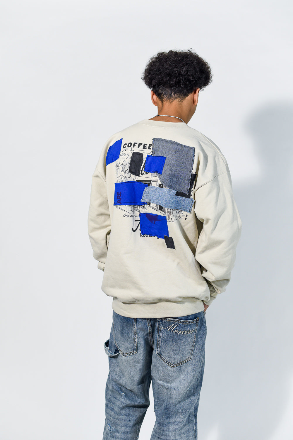 Unisex Modern Patchwork Sweatshirt - Constance Wilde