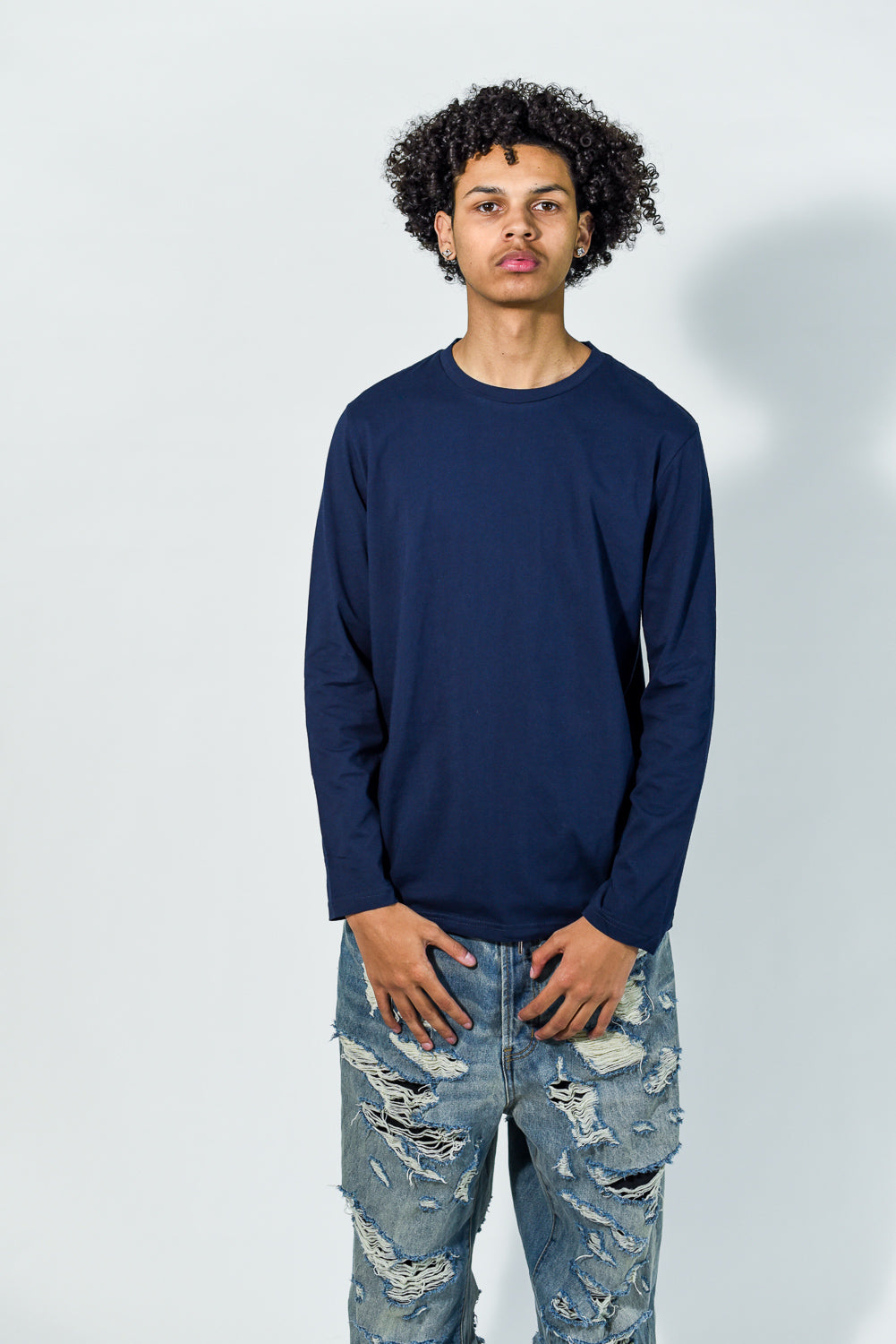 Relaxed Unisex Long Sleeve T