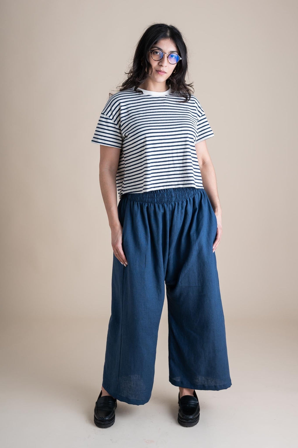 Weekend Pants (Updated) in Navy