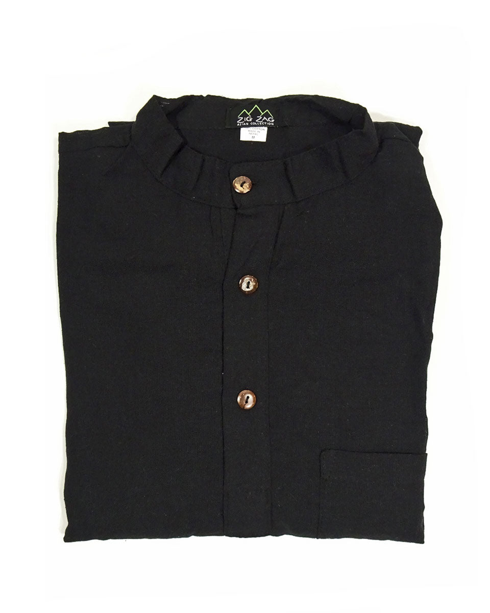 handwoven solid cotton kurta