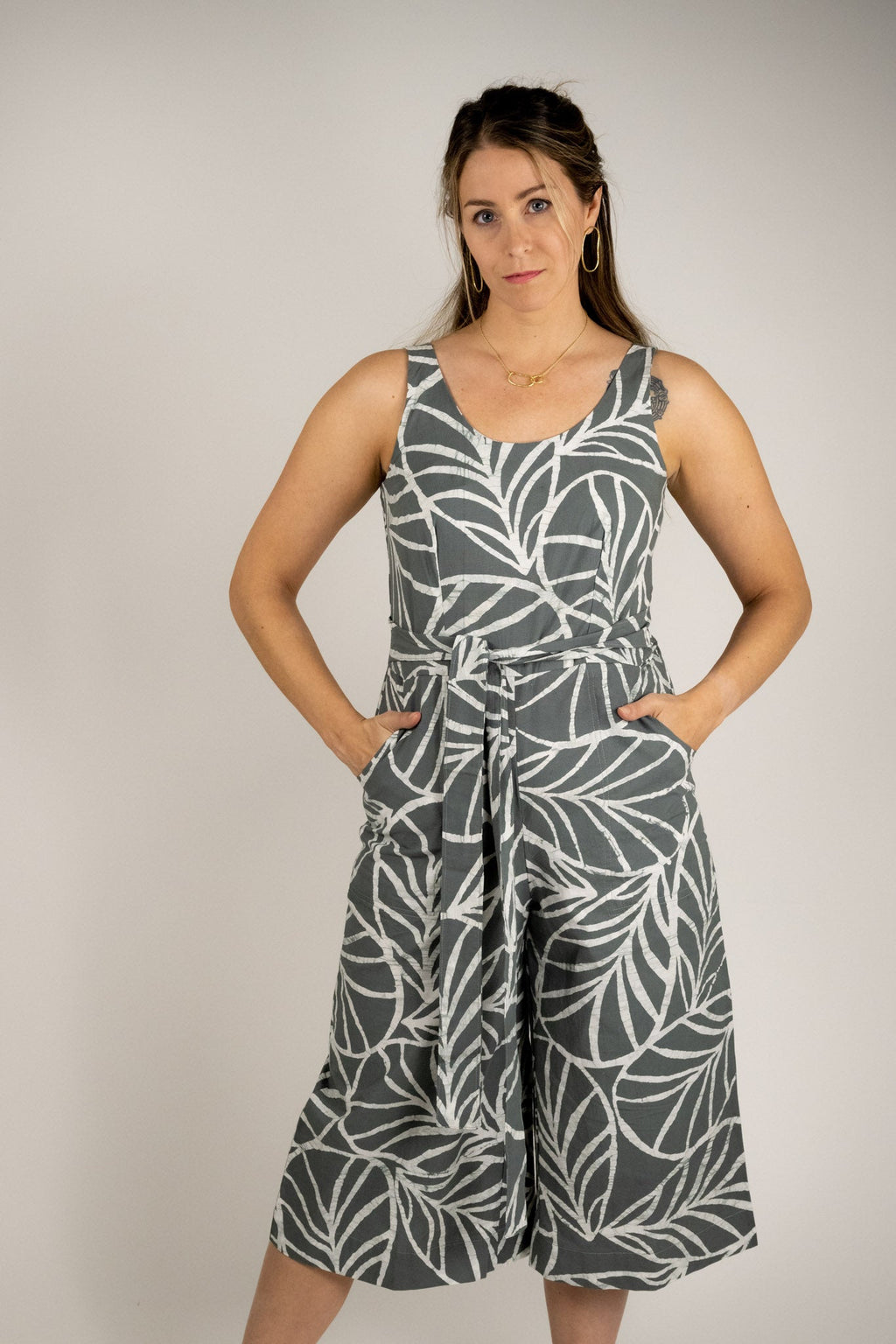 capri jumpsuit