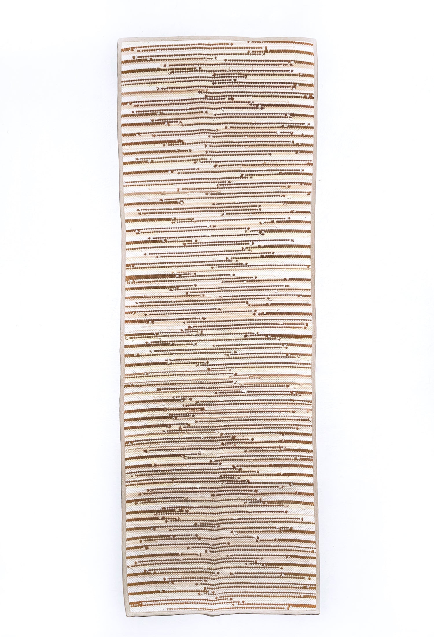 piseth handwoven rug - natural tones