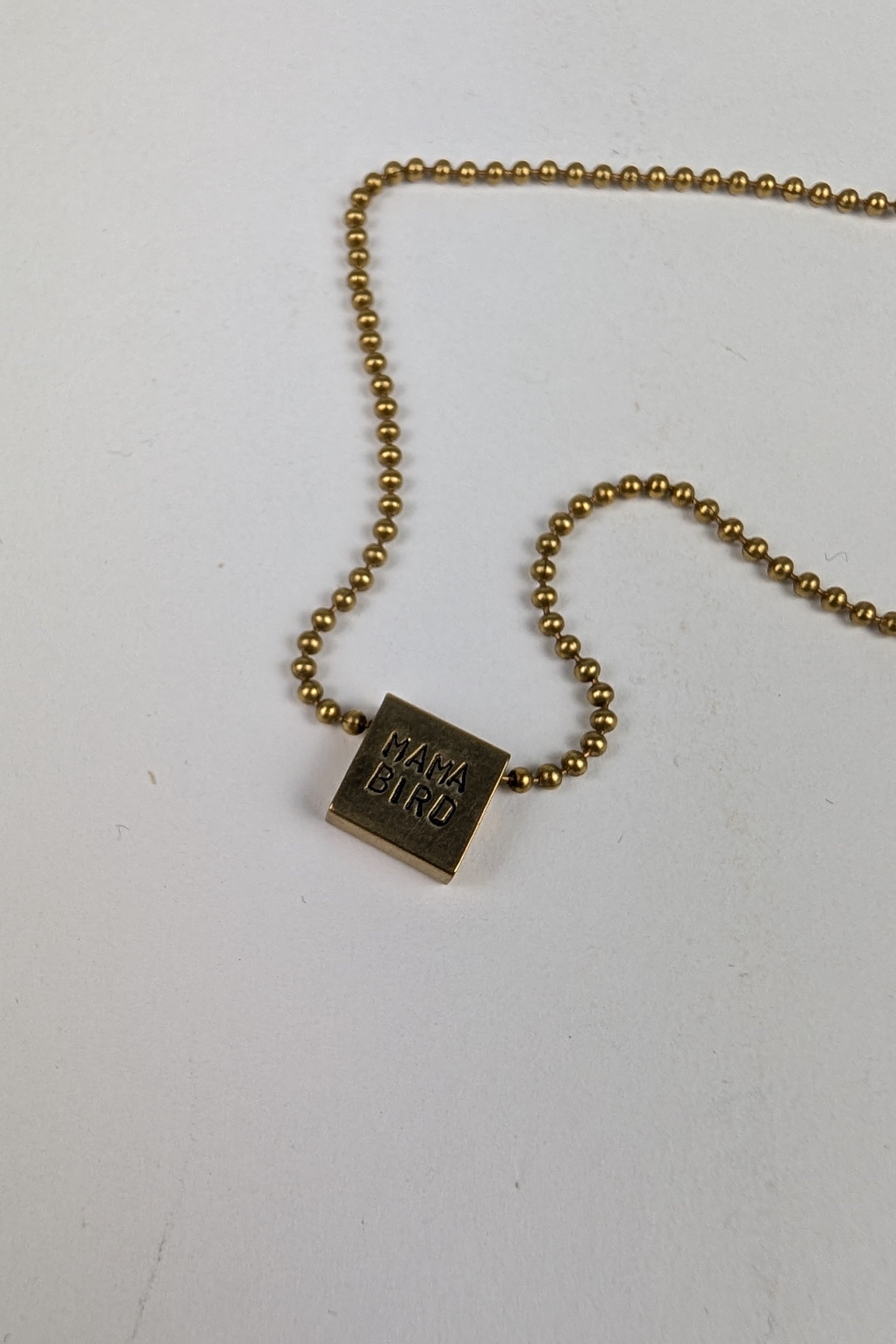 Stamped Ball Chain Chokers