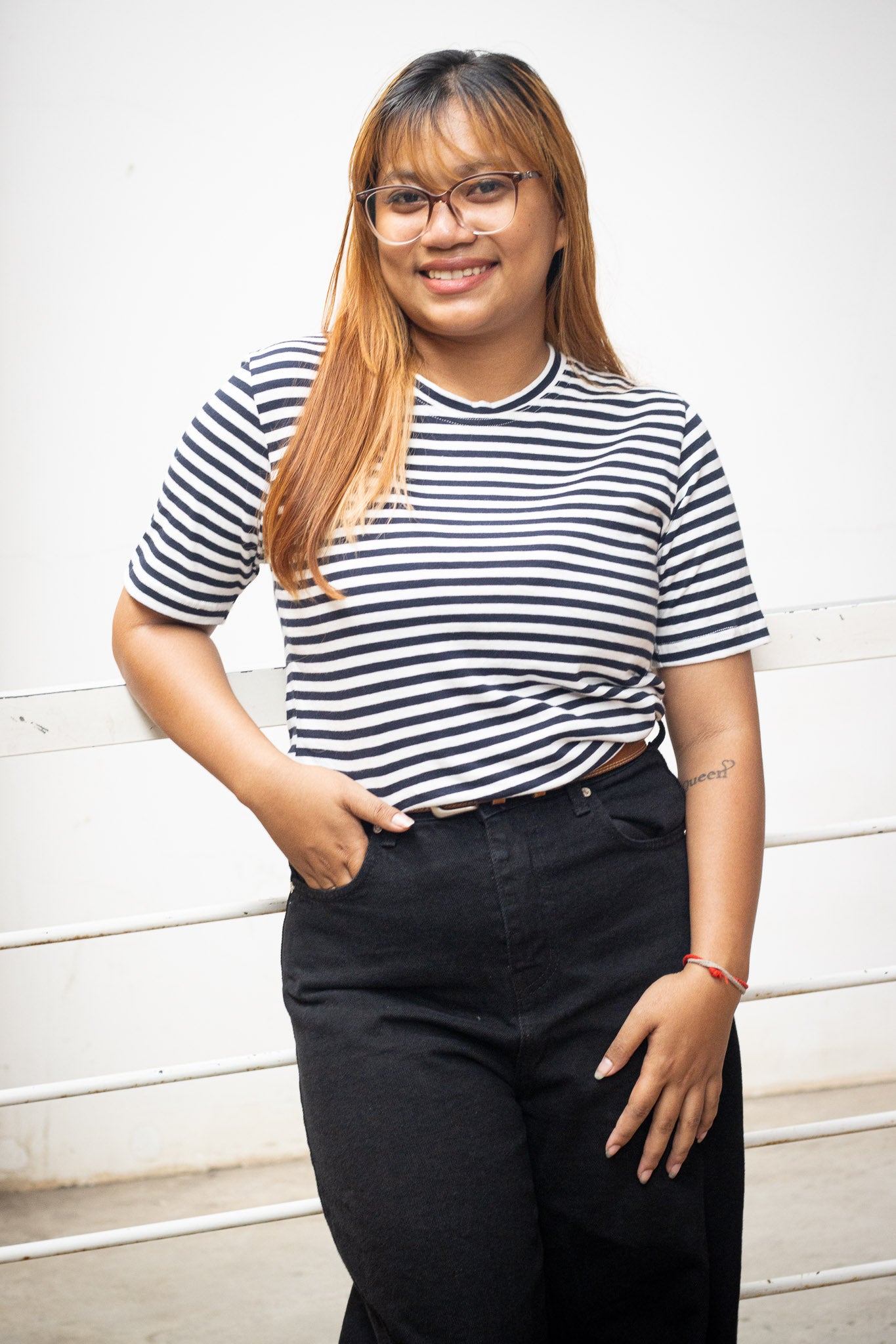 Classic T-Shirt with Sailor Stripe