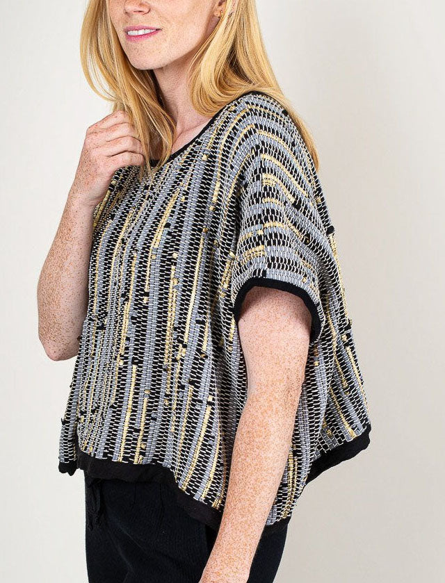 Srey Handwoven Crop Top - KaTik